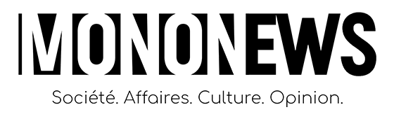 SOMA Fit Club Logo for MONONEWS with the tagline “Société. Affaires. Culture. Opinion.” in French, displayed on a light background—perfect for audiences interested in topics like EMS Training or EMS Canada. EMS Training